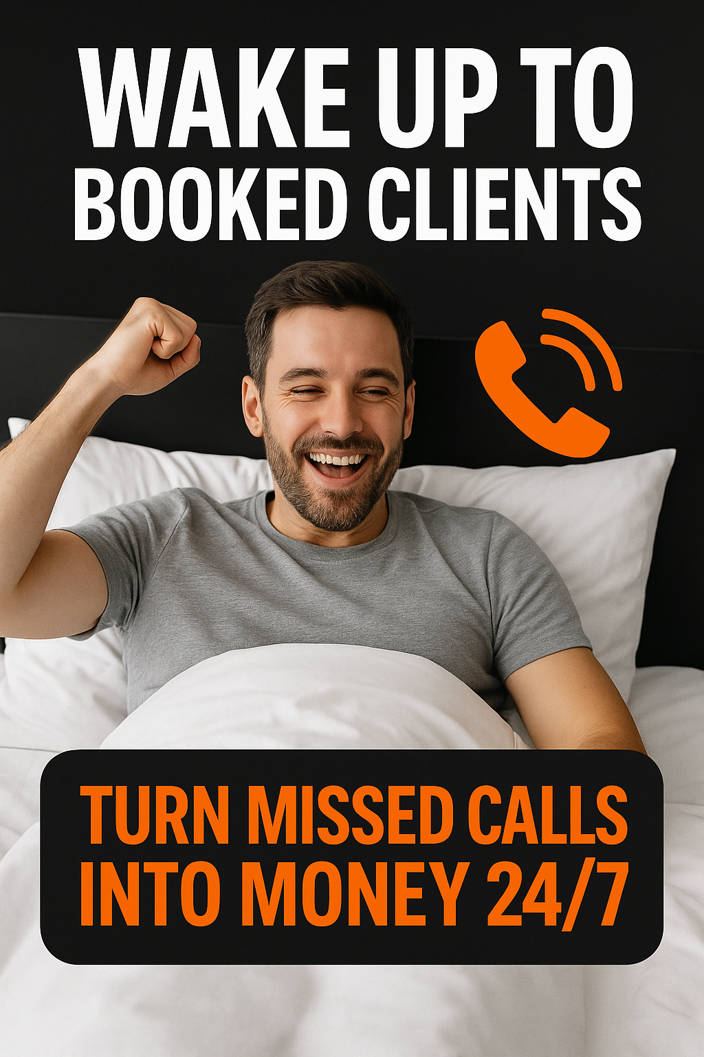 Wake Up to Booked Clients Playbook Cover